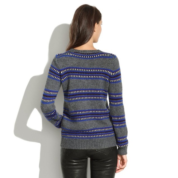 Madewell Turret Striped Sweater - Picture 2 of 4